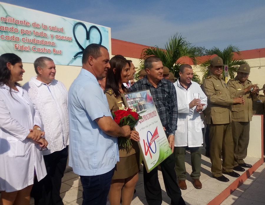 Partido Gobierno Holguín reconocimiento Hospital Militar F JCDT
