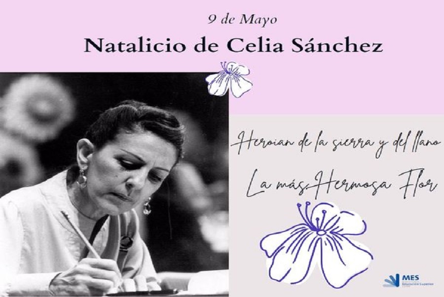 Celia Sanchez Maduley natalicio 9 de mayo. Foto: Archivo